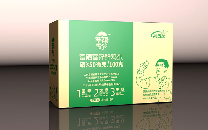 莘禧万分富锌富硒鸡蛋6枚装